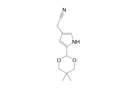 [5-(5,5-Dimethyl-[1,3]dioxan-2-yl)-1H-pyrrol-3-yl]-acetonitrile