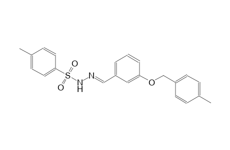 4-methyl-N'-((E)-{3-[(4-methylbenzyl)oxy]phenyl}methylidene)benzenesulfonohydrazide