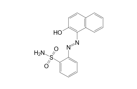 Benzenesulfonamide, 2-[2-(2-hydroxy-1-naphthalenyl)diazenyl]-