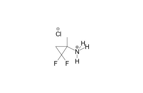 1-AMINO-2,2-DIFLUORO-1-METHYLCYCLOPROPANE HYDROCHLORIDE