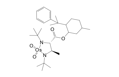 (4R,5S)-trans-1,3-Bis(tert-butyl)-2,2-dioxo-4-methyl-5-[(-)-(8-phenylmenthyloxycarbonyl]-2-osama(VI)imidazolidine