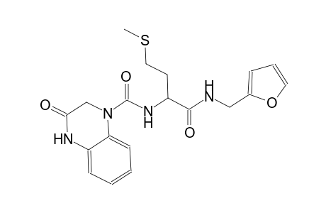1(2H)-quinoxalinecarboxamide, N-[(1S)-1-[[(2-furanylmethyl)amino]carbonyl]-3-(methylthio)propyl]-3,4-dihydro-3-oxo-