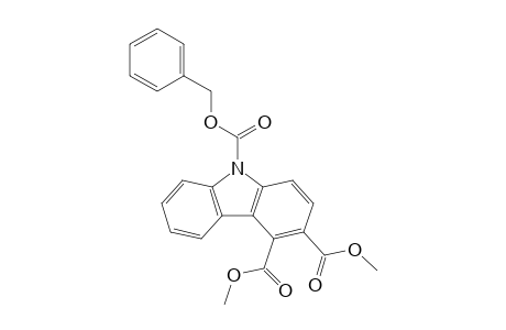 9-O-benzyl 3-O,4-O-dimethyl carbazole-3,4,9-tricarboxylate