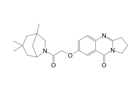 pyrrolo[2,1-b]quinazolin-9(1H)-one, 2,3-dihydro-7-[2-oxo-2-(1,3,3-trimethyl-6-azabicyclo[3.2.1]oct-6-yl)ethoxy]-