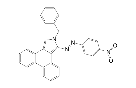 2-Benzyl-1-(4-nitrophenyldiazenyl)-2H-dibenz[e,g]isoindole