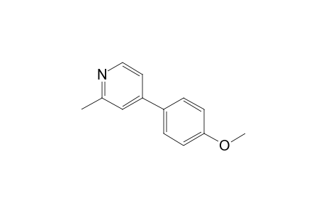 4-(4-Methoxyphenyl)-2-methyl-pyridine