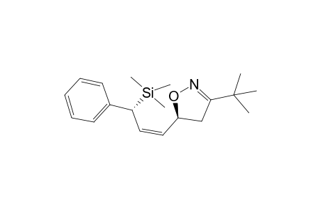 (5S)-3-(1,1-Dimethylethyl)-5-[(1Z,3R)-3-trimethylsilyl-3-phenylprop-1-enyl]-4,5-dihydroisoxazole