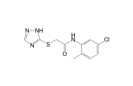 Acetamide, N-(5-chloro-2-methylphenyl)-2-(1H-1,2,4-triazol-5-ylthio)-