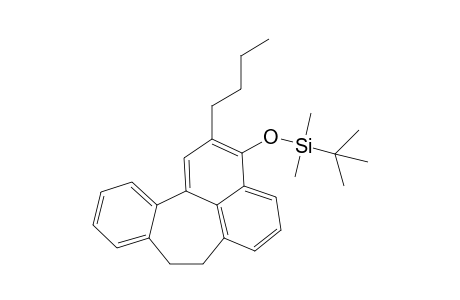 2-Butyl-3-tert-butyldimethylsilyloxy-7,8-dihydrobenzo[4,5]cyclohepta[1,2,3-de]naphthalene