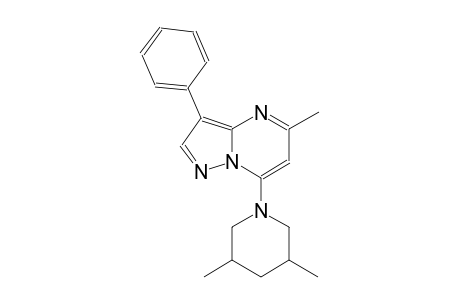 7-(3,5-dimethyl-1-piperidinyl)-5-methyl-3-phenylpyrazolo[1,5-a]pyrimidine