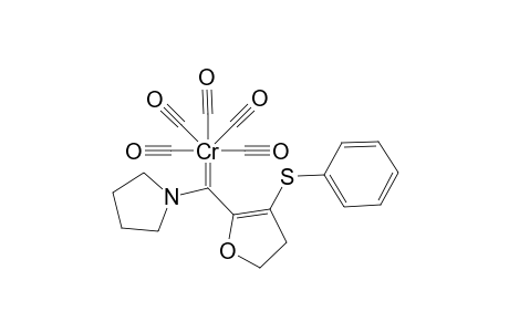 [(Pyrrolidino({3-phenylthio}4,5-dihydrofuran-2-yl)carbene]pentacarbonylchromium