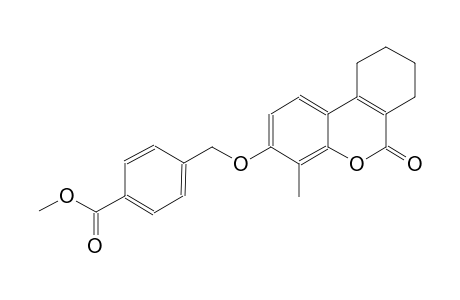 methyl 4-{[(4-methyl-6-oxo-7,8,9,10-tetrahydro-6H-benzo[c]chromen-3-yl)oxy]methyl}benzoate
