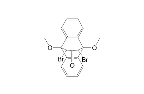 11,13-Dibromo-9,10-dimethoxy-9,10-propanoanthracene-12-one