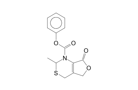 4H-Furo[3,4-d][1,3]thiazine-1-carboxylic acid, 1,2,5,7-tetrahydro-2-methyl-7-oxo-, phenyl ester