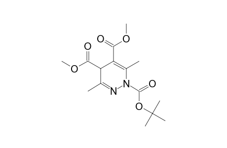O1-tert-butyl O4,O5-dimethyl 3,6-dimethyl-4H-pyridazine-1,4,5-tricarboxylate
