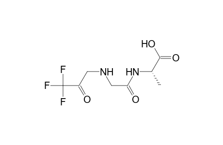 N-TFA-methyl-glycyl-L-alanine