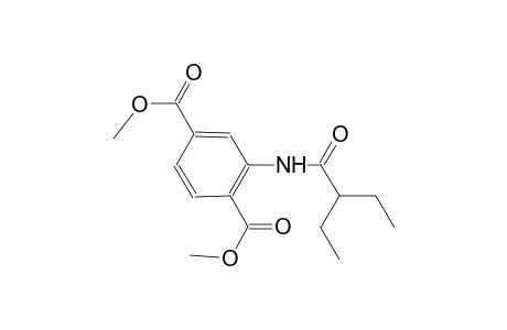 dimethyl 2-[(2-ethylbutanoyl)amino]terephthalate
