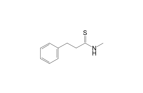 N-methyl-3-phenylpropanethioamide