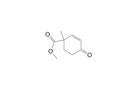 2-Cyclohexene-1-carboxylic acid, 1-methyl-4-oxo-, methyl ester