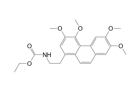 Carbamic acid, [2-(3,4,6,7-tetramethoxy-1-phenanthrenyl)ethyl]-, ethyl ester