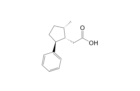 5S*-Methyl-2S*-phenylcyclopentane-1S*-acetic acid