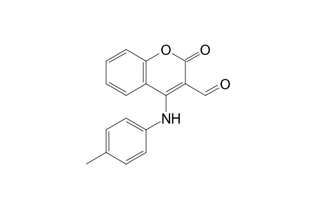 2-keto-4-(p-toluidino)chromene-3-carbaldehyde