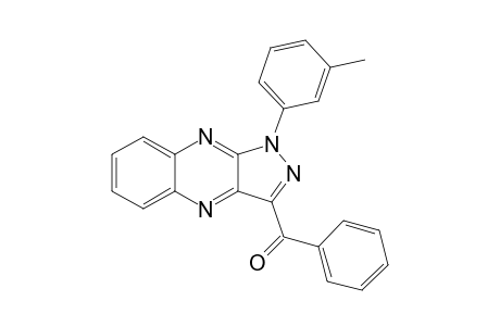 [1-(3-methylphenyl)-3-pyrazolo[4,3-b]quinoxalinyl]-phenylmethanone