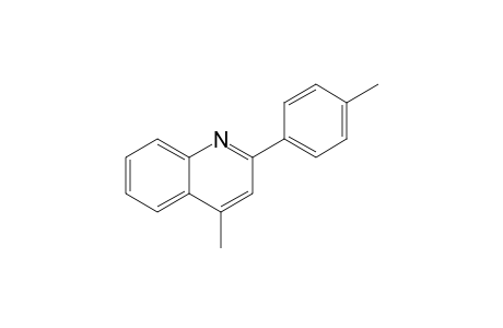 4-Methyl-2-(4-methylphenyl)quinoline
