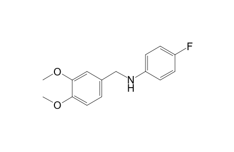 N-(p-fluorophenyl)veratrylamine