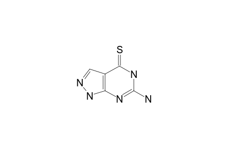 6-amino-1,2-dihydropyrazolo[4,3-e]pyrimidine-4-thione