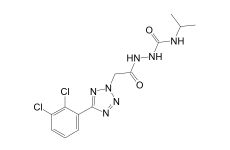 1-{[5-(2,3-dichlorophenyl)-2H-tetrazol-2-yl]acetyl}-4-isopropylsemicarbazide