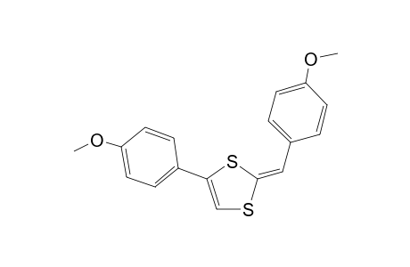(2Z)-4-(4-methoxyphenyl)-2-p-anisylidene-1,3-dithiole