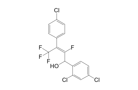 (E)-3-(4-chlorophenyl)-1-(2,4-dichlorophenyl)-2,4,4,4-tetrafluoro-2-buten-1-ol