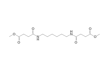 N,N'-hexamethylenedisuccinamic acid, dimethyl ester