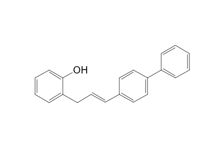 trans-2-[3-(4-Biphenyl)-2-propenyl]phenol