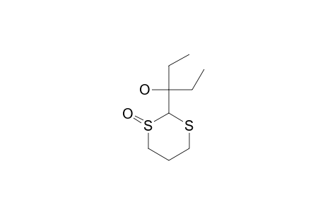2-(1-ETHYL-1-HYDROXYPROPYL)-1,3-DITHIANE_1-OXIDE