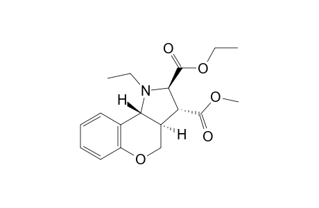 (2R,3R,3aR,9bR)-1-ethyl-3,3a,4,9b-tetrahydro-2H-chromeno[4,3-b]pyrrole-2,3-dicarboxylic acid O2-ethyl ester O3-methyl ester