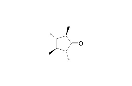Cyclopentanone, 2,3,4,5-tetramethyl-, (2.alpha.,3.beta.,4.alpha.,5.b eta.)-(.+-.)-