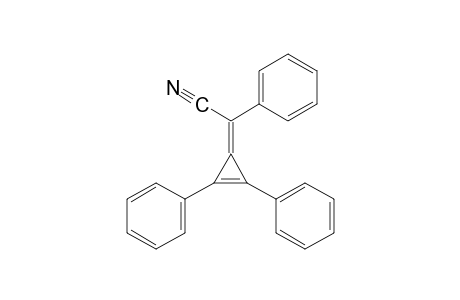 a,2,3-triphenyl-2-cyclopropene-delta1,α-acetonitrile