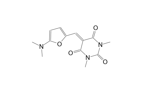 5-{[5-(dimethylamino)-2-furyl]methylene}-1,3-dimethyl-2,4,6(1H,3H,5H)-pyrimidinetrione