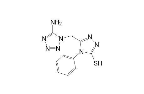 Hydrosulfide, [5-[(5-amino-1H-1,2,3,4-tetrazol-1-yl)methyl]-4-phenyl-4H-1,2,4-triazol-3-yl]-