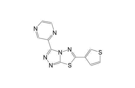 [1,2,4]triazolo[3,4-b][1,3,4]thiadiazole, 3-pyrazinyl-6-(3-thienyl)-