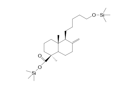 (1S,4aR,5S)-trimethylsilyl 1,4a-dimethyl-6-methylene-5-(5-((trimethylsilyl)oxy)pentyl)decahydronaphthalene-1-carboxylate