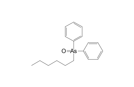 Hexyldiphenylarsanoxide