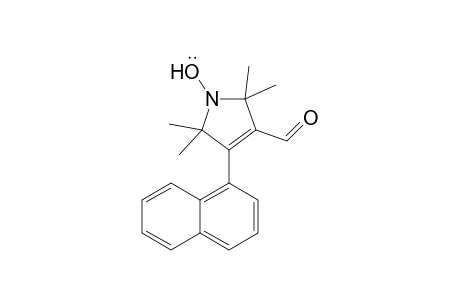 3-Formyl-2,2,5,5-tetramethyl-4-(1-naphthyl)-2,5-dihydro-1H-pyrrol-1-yloxyl radical