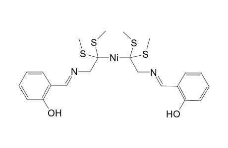 Di(2,2-dimethylthio-N-(2-hydroxybenzylidene)ethylamine)nickel