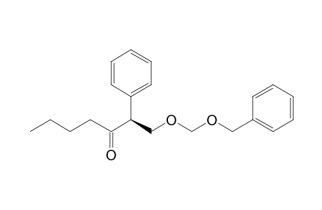 (S)-1-[(Benzyloxy)methoxy]-2-phenylheptan-3-one