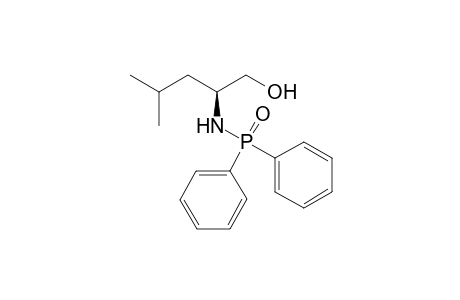 (S)-2-(Diphenylphosphinamido)-4-methylperntan-1-ol