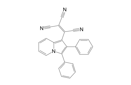 2-(2,3-diphenyl-1-indolizinyl)ethene-1,1,2-tricarbonitrile