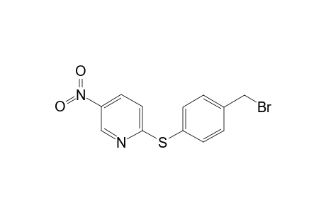 Pyridine, 2-(4-bromomethylphenylthio)-5-nitro-